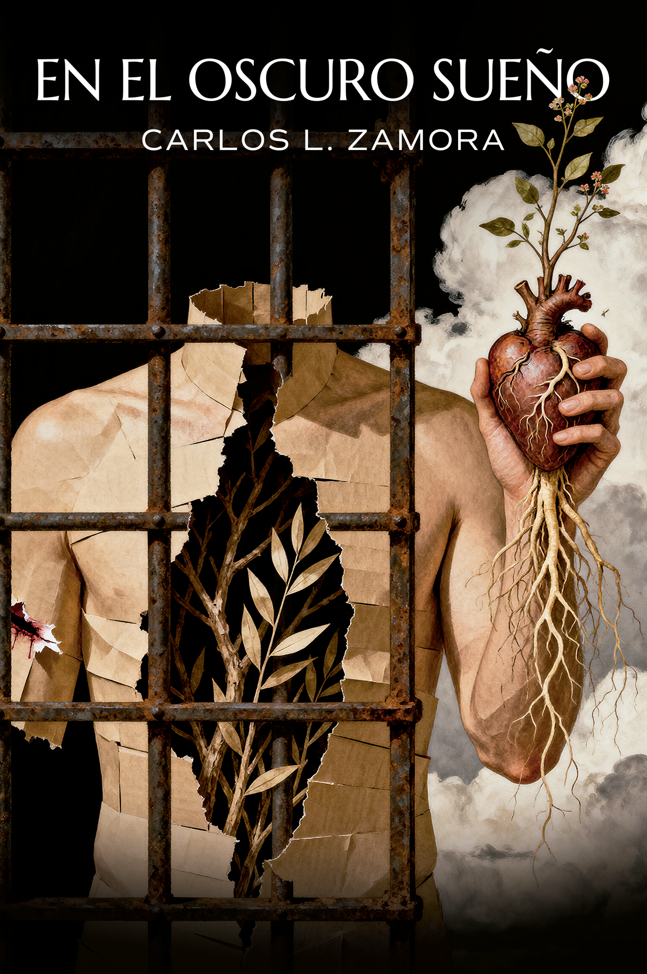 Cubierta libro de Carlos Zamora R. "En el oscuro sueño", Digital, 2026